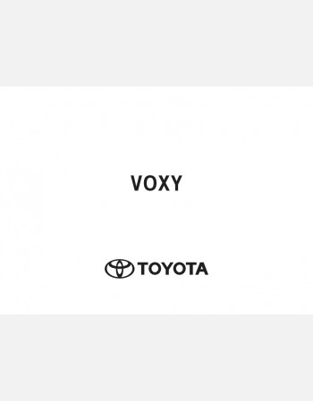 toyota voxy 2024 owners manual in english